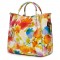 Дамска чанта от естествена кожа с цветя Fabiana FF3