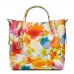 Дамска чанта от естествена кожа с цветя Fabiana FF3