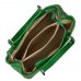 Дамска чанта от естествена кожа Madalina, зелена