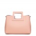Дамска чанта от естествена кожа Armina, розова