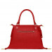 Дамска чанта от естествена кожа Francesca, червена