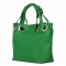 Дамска чанта от естествена кожа Stella, зелена