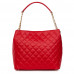 Дамска чанта от естествена кожа Paloma, червена