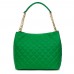 Дамска чанта от естествена кожа Paloma, зелена