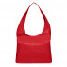 Дамска чанта от естествена кожа Aida, червена