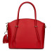 Дамска чанта от естествена кожа Gabriella, червена