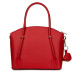 Дамска чанта от естествена кожа Gabriella, червена