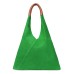 Дамската велурена чанта Dominica, зелена