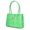 Дамска чанта от лакирана кожа Hera, зелена