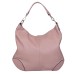 Дамска чанта от естествена кожа Carla, розова