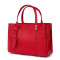 Дамска чанта от естествена кожа Electra, червена