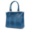 Дамска чанта от естествена кожа Medeea, синя