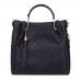 Дамска чанта от естествена кожа Olivia, черна