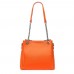 Дамска чанта от естествена кожа Paula, оранжева