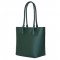 Дамска чанта от естествена кожа Thalia, зелена