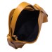 Чанта и раница от естествена кожа 2-в-1 Alda жълта