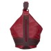Чанта и раница от естествена кожа 2-в-1 Sonia, червена