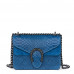 Дамска чанта от естествена кожа Diane, синя
