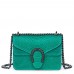 Дамска чанта от естествена кожа Diane, зелена