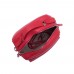 Дамска чанта тип портмоне от естествена кожа Cora, червена