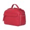 Дамска чанта тип портмоне от естествена кожа Cora, червена