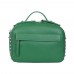 Дамска чанта тип портмоне от естествена кожа Cora, зелена