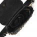 Дамска чанта Donna от естествена кожа, черна