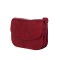 Чантата тип портмоне от естествена кожа Letizia, червена
