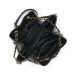 Дамска чанта от естествена кожа Deea, черна