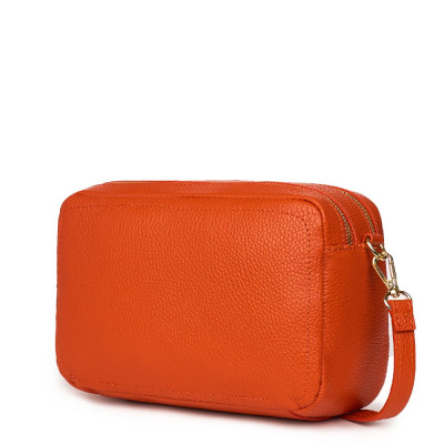 Дамска чанта от естествена кожа Astrid , оранжева