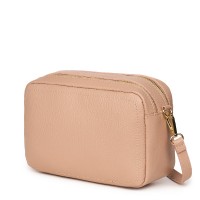 Дамска чанта от естествена кожа Astrid , розова
