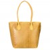 Чантата тип портмоне от естествена кожа Ava, жълта