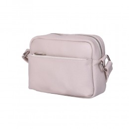 Ежедневна чанта тип портмоне от естествена кожа Azzurra, бежова