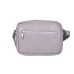 Ежедневна чанта тип портмоне от естествена кожа Azzurra, сива