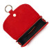 Дамска чанта Vera от естествена кожа, червена