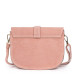 Дамска чанта Vera от естествена кожа, розова