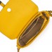 Дамска чанта от естествена кожа Laguna, жълта