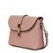 Дамска чанта от естествена кожа Laguna, розова