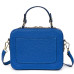Дамска чанта от естествена кожа Caprice, синя