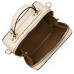 Дамска чанта от естествена кожа Caprice, светло бежова