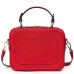 Дамска чанта от естествена кожа Caprice, червена