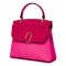 Чанта тип портмоне от естествена кожа Ruby, розова