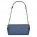 Дамска чанта тип портмоне от естествена кожа Selena, синя