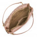 Дамска чанта тип портмоне от естествена кожа Selena, розова