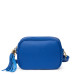 Дамска чанта от естествена кожа Vica, синя