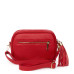 Дамска чанта от естествена кожа Vica, червена
